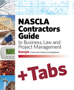 GEORGIA - NASCLA Contractors Guide to Business, Law and Project Management, Georgia Construction Industry Licensing Board 5th Edition