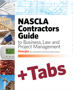GEORGIA - NASCLA Contractors Guide to Business, Law and Project Management, Georgia Residential and General Contractors 3rd Ed