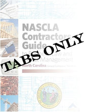 Load image into Gallery viewer, NORTH CAROLINA - NASCLA Contractors Guide to Business, Law and Project Management General, 9th Edition
