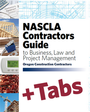 Load image into Gallery viewer, OREGON NASCLA Contractors Guide to Business, Law and Project Management, Oregon Construction Contractors, 2nd Ed
