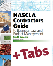 Load image into Gallery viewer, South Carolina - NASCLA Contractors Guide to Business, Law and Project Management, Residential Builders, 8th Edition
