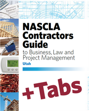 Load image into Gallery viewer, UTAH - NASCLA Contractors Guide to Business, Law and Project Management, Utah 4th Edition
