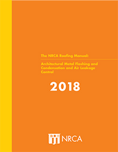 Load image into Gallery viewer, NRCA Roofing Manual: Architectural Metal Flashing, Condensation and Air Leakage Control, 2018
