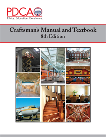 PDCA Craftsman Manual & Textbook - 8th Edition