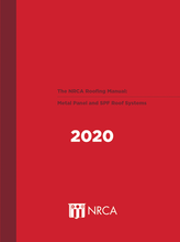 Load image into Gallery viewer, NRCA Roofing Manual: Metal Panel &amp; SPF Roof Systems -2020
