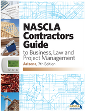 Load image into Gallery viewer, ARIZONA - NASCLA Contractors Guide to Business, Law and Project Management, Arizona 7th Edition
