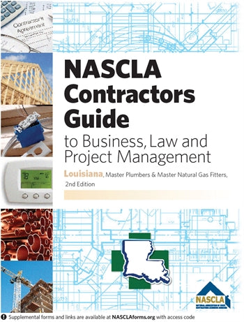 LOUISIANA MASTER PLUMBERS & MASTER NATURAL GAS FITTERS - NASCLA Contractors Guide to Business, Law and Project Management, Louisiana Master Plumbers & Master Natural Gas Fitters, 2nd Ed